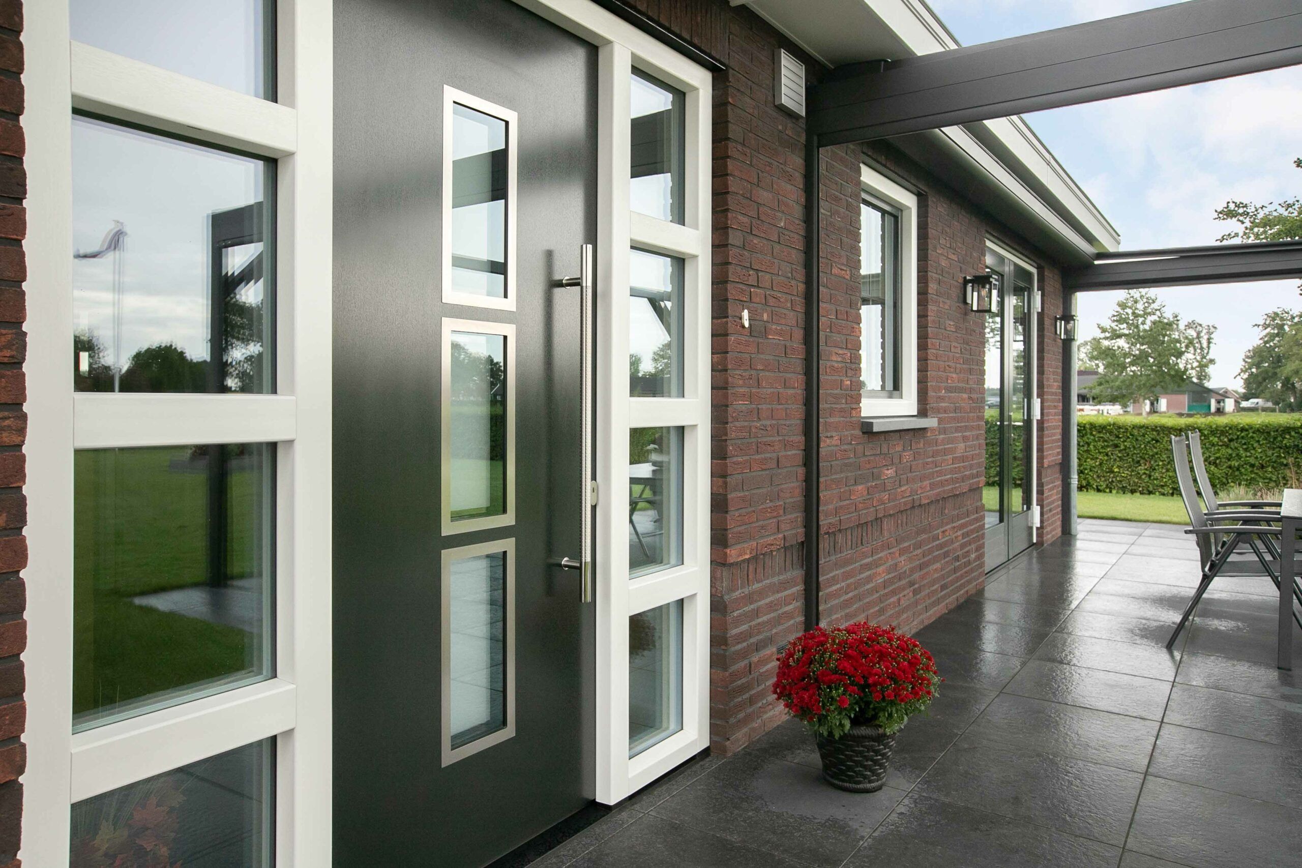 deur met triple glas